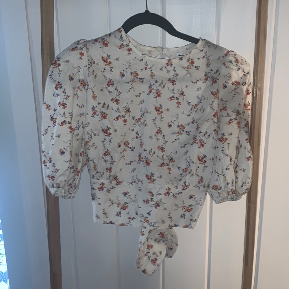 Reformation Seychelles backless top